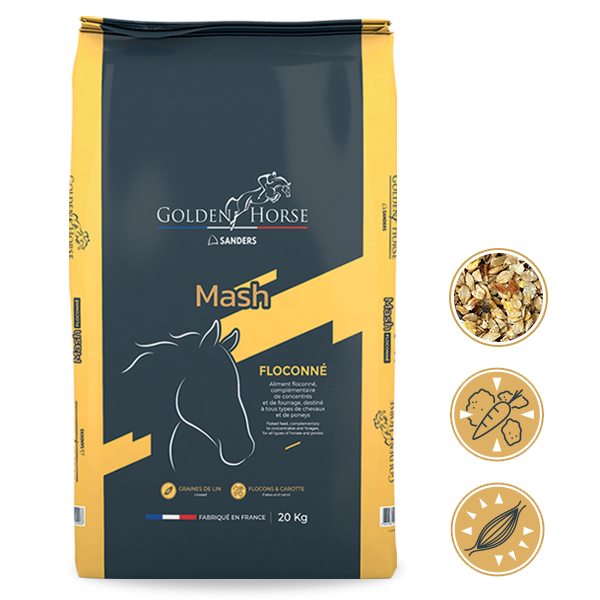 Golden Horse - Aliment Cheval Mash